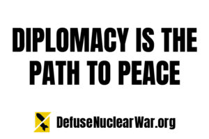 diplomacy is the path to peace